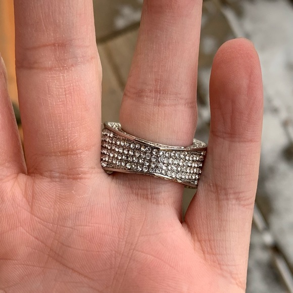 ❗️🆑❗️HEART CHUNKY RING SIZE 7 - Picture 7 of 8